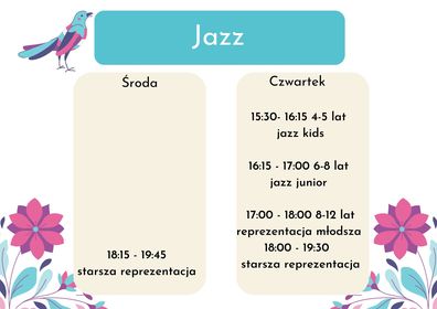 jazz harmonogram